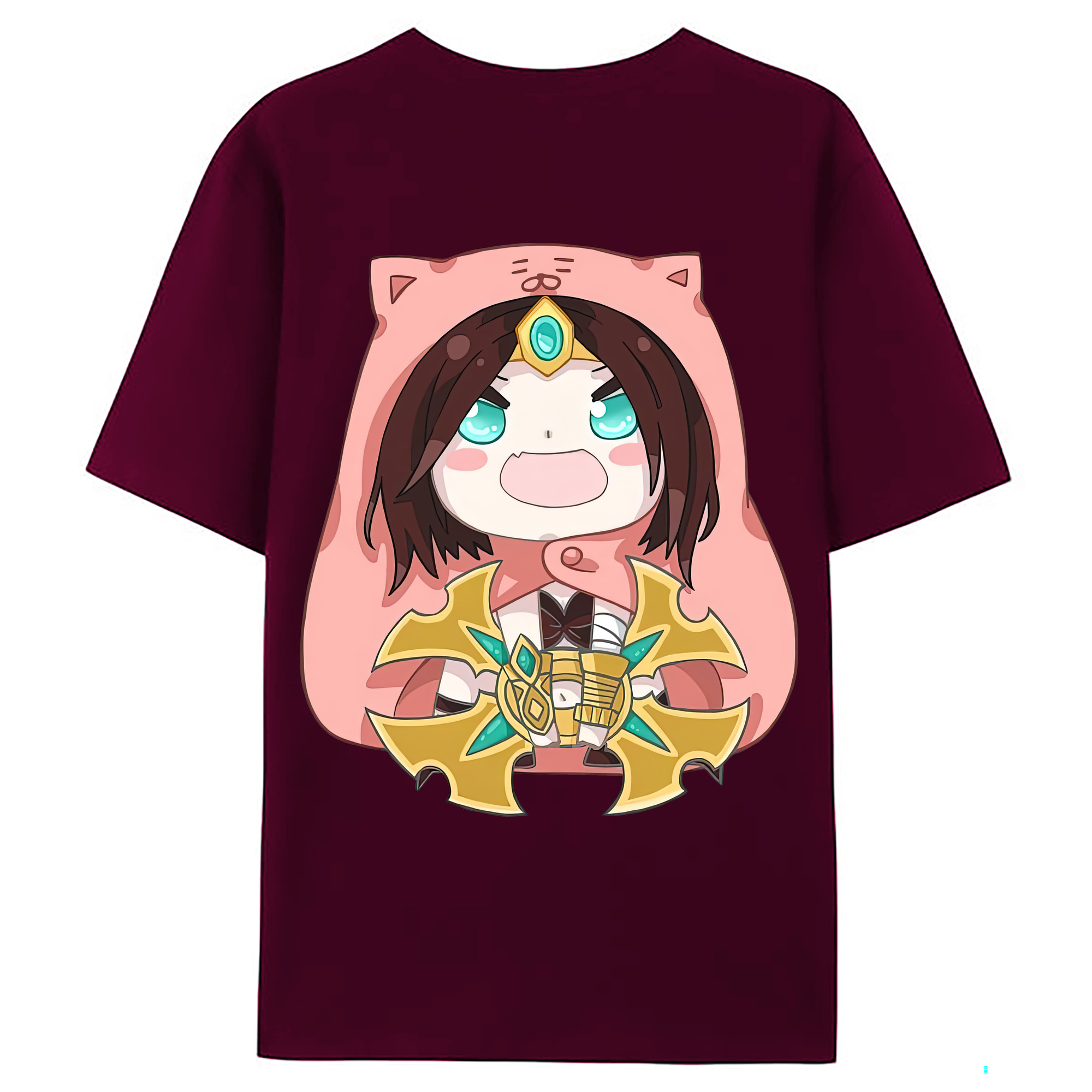 （画像用） リーグ・オブ・レジェンド League of Legends LOL レディース半袖Tシャツ(バックプリント)